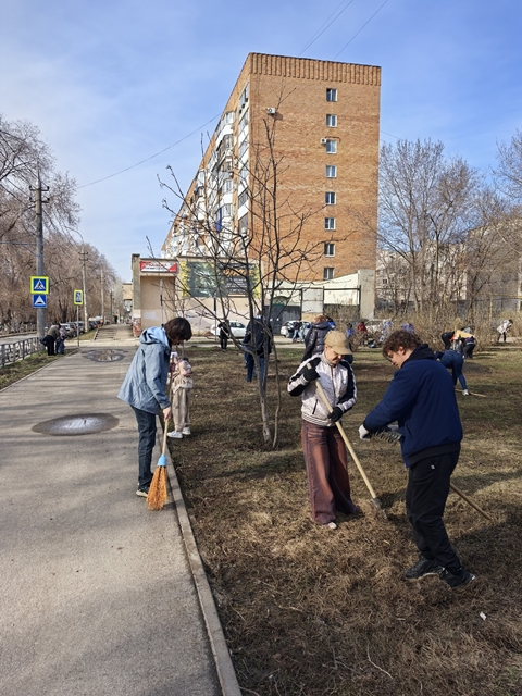 Субботник с Департаментом